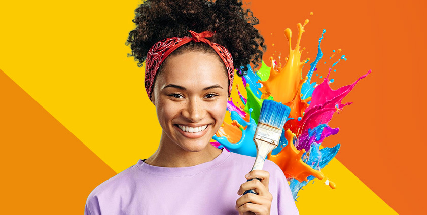Na Comercial Bechara, a criatividade ganha vida em cores vibrantes!